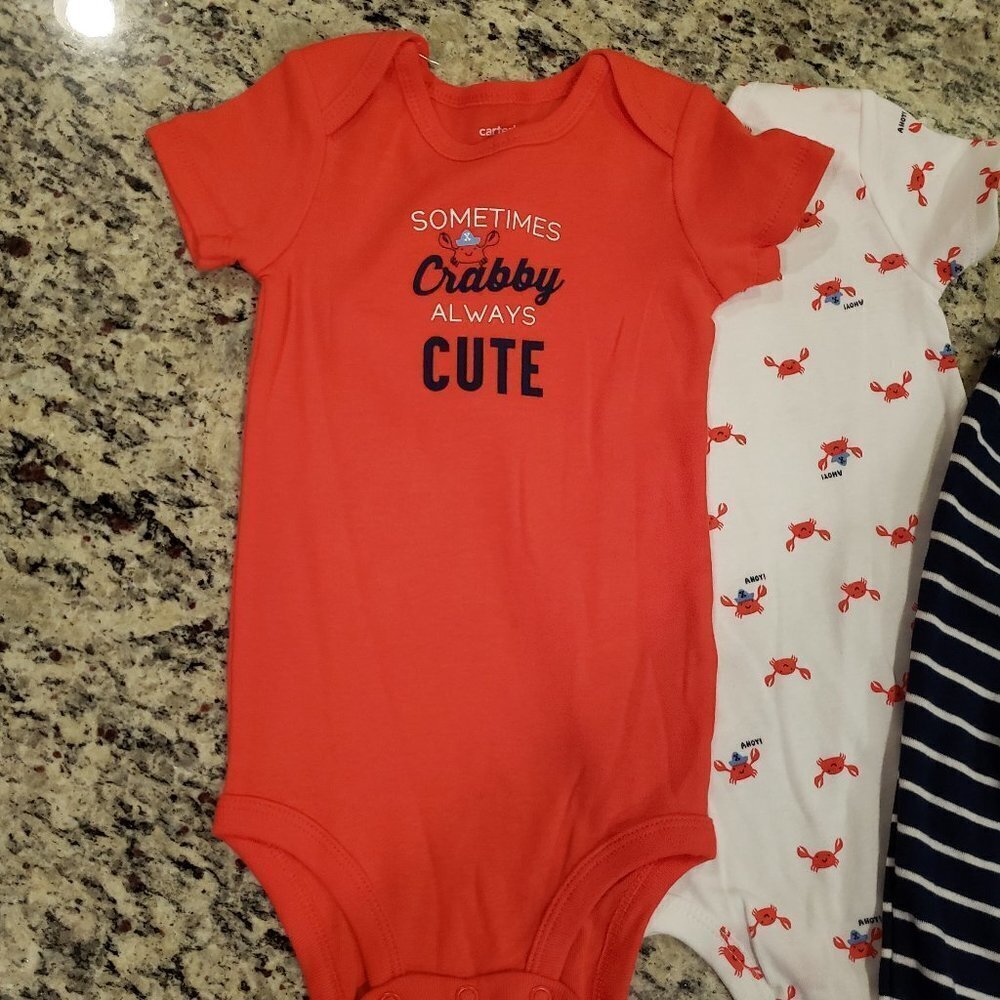 New- 3 Piece Set Size 9 months